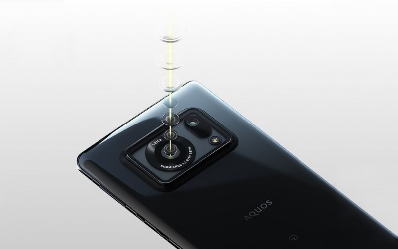 Sharp Aquos R6 hiển thị giao diện người dùng mượt mà