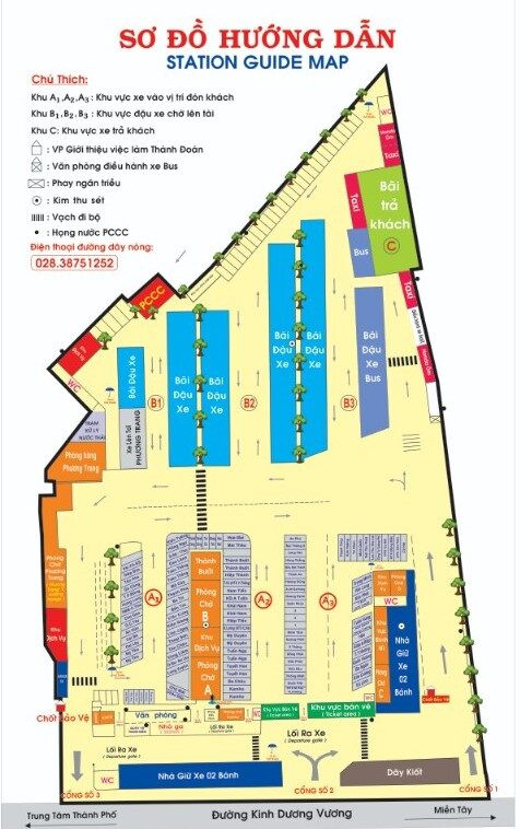 Xác Định Vị Trí: **Bến Xe Miền Tây Ở Đâu** Tại TP.HCM? Sơ đồ nhà ga Bến xe Miền Tây