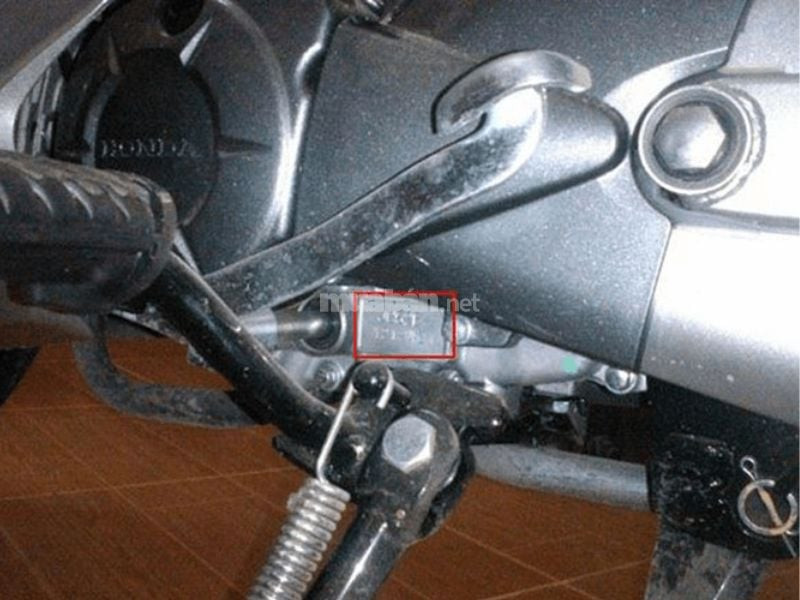 Số khung xe Vision là mã định danh duy nhất