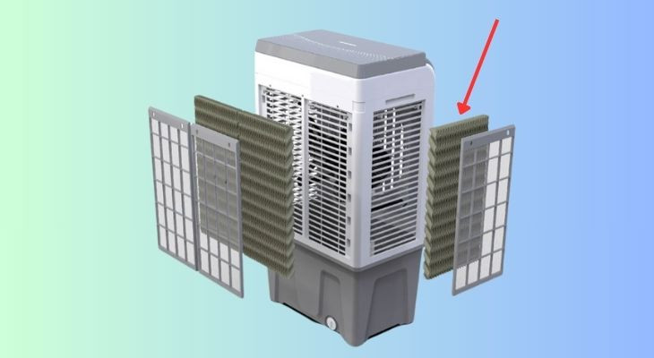 Tấm làm mát quạt hơi nước chất lượng