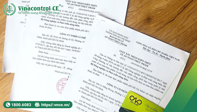 Tầm quan trọng của chứng chỉ vệ sinh an toàn thực phẩm