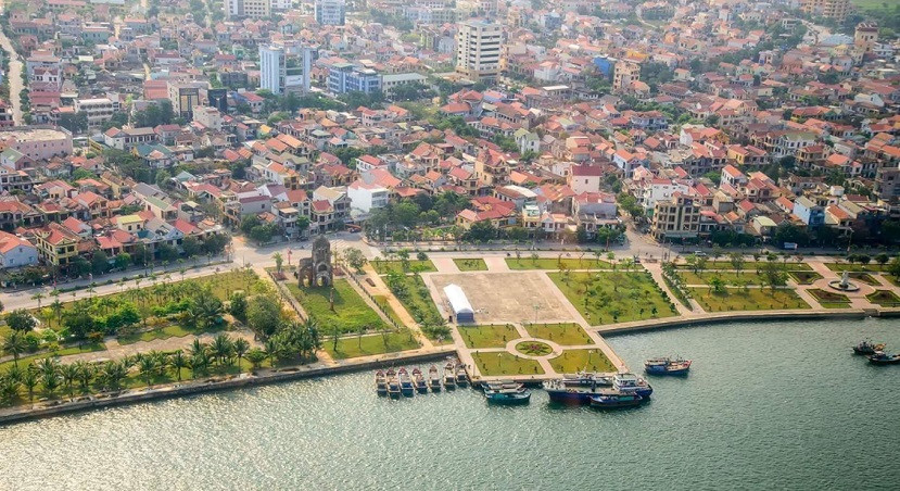 Thành phố Đồng Hới nhìn từ trên cao, Quảng Bình