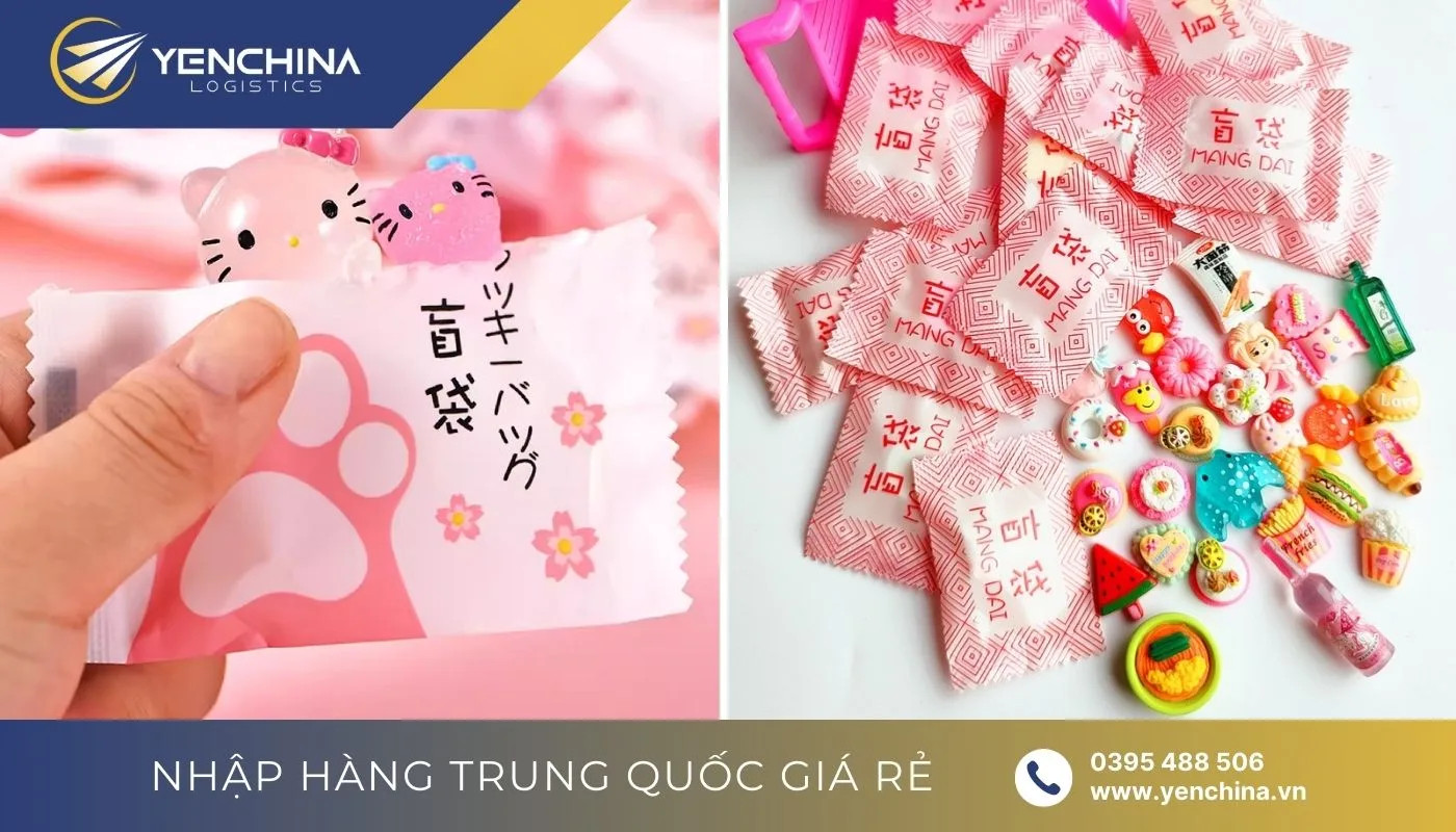 Tiềm năng kinh doanh túi mù blind bag Hot trend 2025