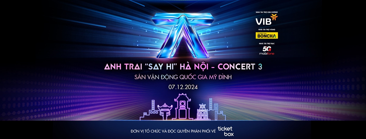 Toàn cảnh Sân vận động Quốc gia Mỹ Đình, địa điểm chính thức cho sự kiện Anh Trai Say Hi tổ chức ở đâu tại Hà Nội.