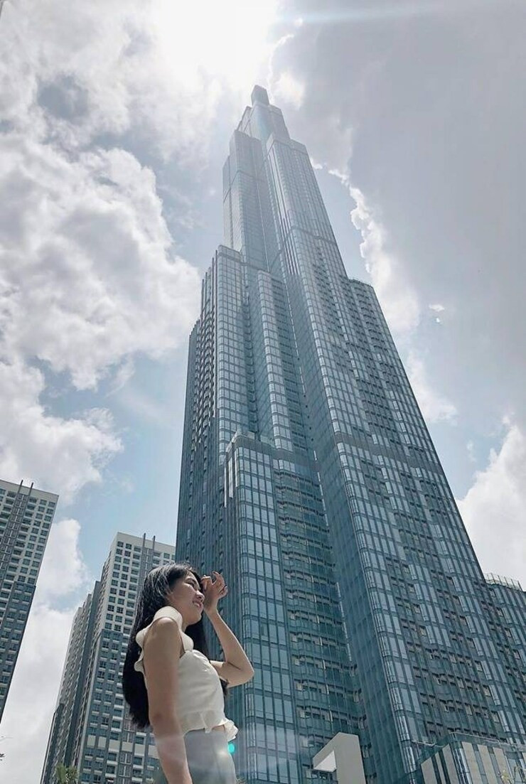 Toàn cảnh tòa nhà Landmark 81 nằm ở trung tâm TP.HCM