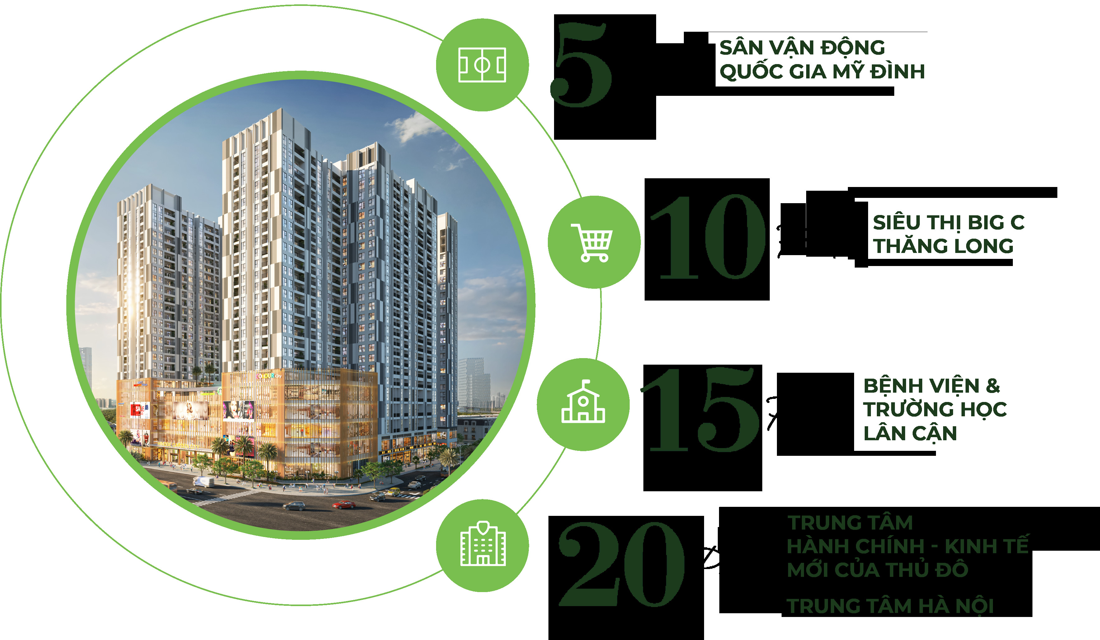 Tổng quan dự án chung cư The Wisteria tại Hinode Royal Park