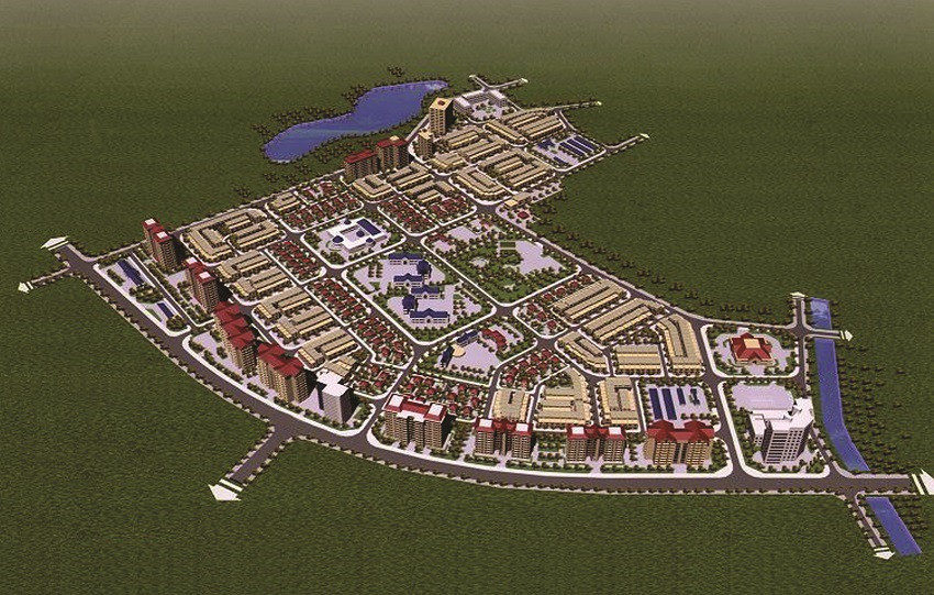 Tổng quan khu đô thị Định Công với các tòa chung cư