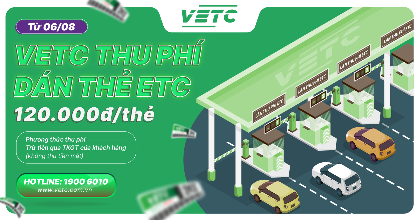Tổng quan về hệ thống thu phí không dừng VETC