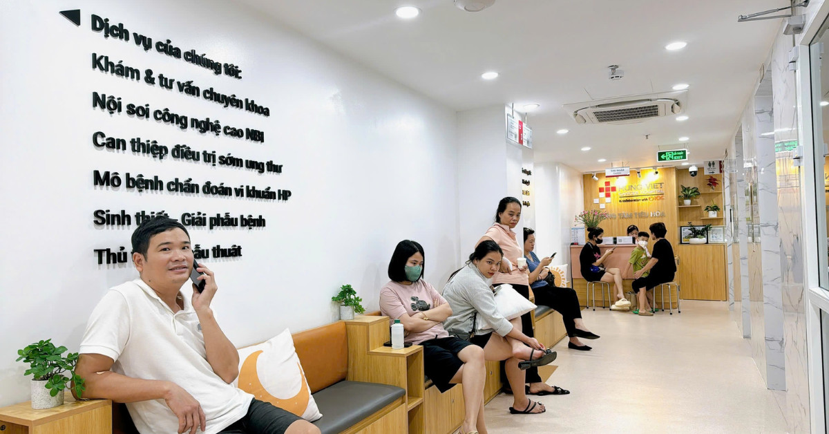 Trung tâm Tiêu hóa tại Bệnh viện Ung bướu Hưng Việt