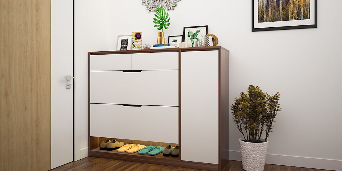 Tủ giày dép nên để ở đâu trong nhà để thu hút tài lộc