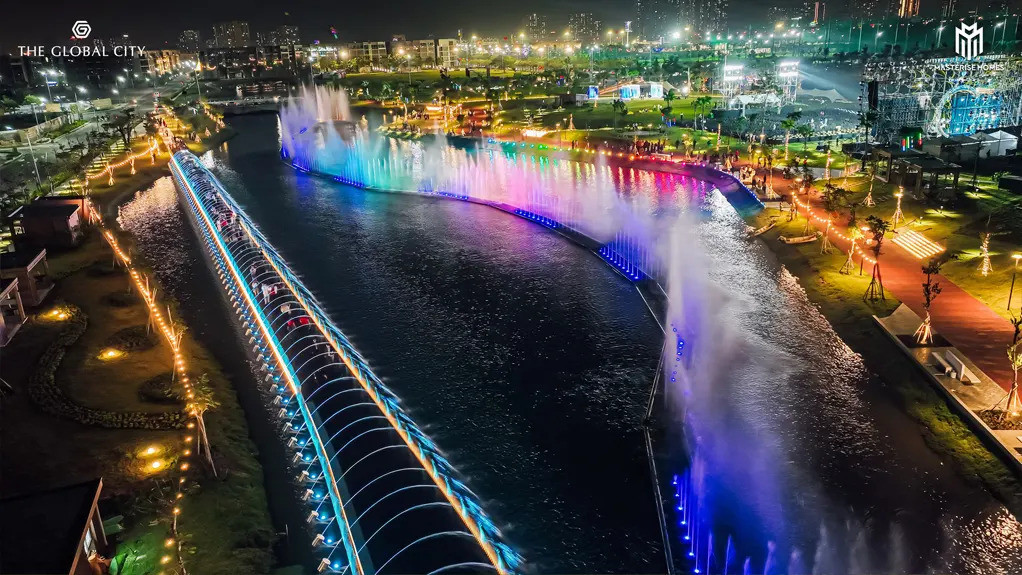 Vị trí cầu ánh trăng The Global City