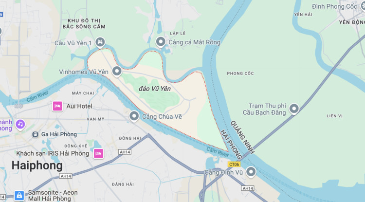 Vị trí chiến lược của Đảo Vũ Yên Hải Phòng