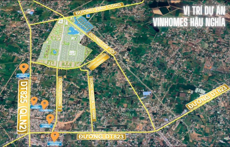 Vị trí Vinhomes Green City liên kết các tuyến đường trọng điểm