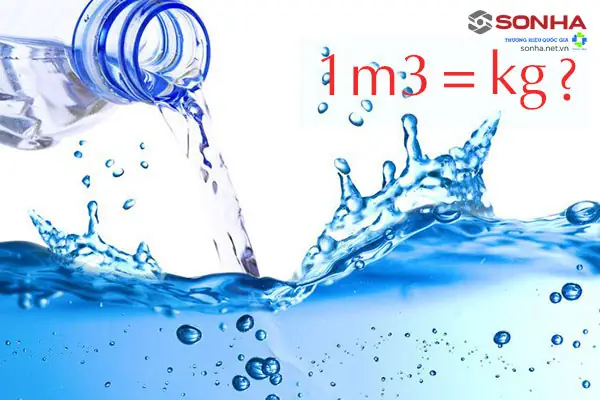 1 Mét Khối Nước Bằng Bao Nhiêu Kg, Tấn?
