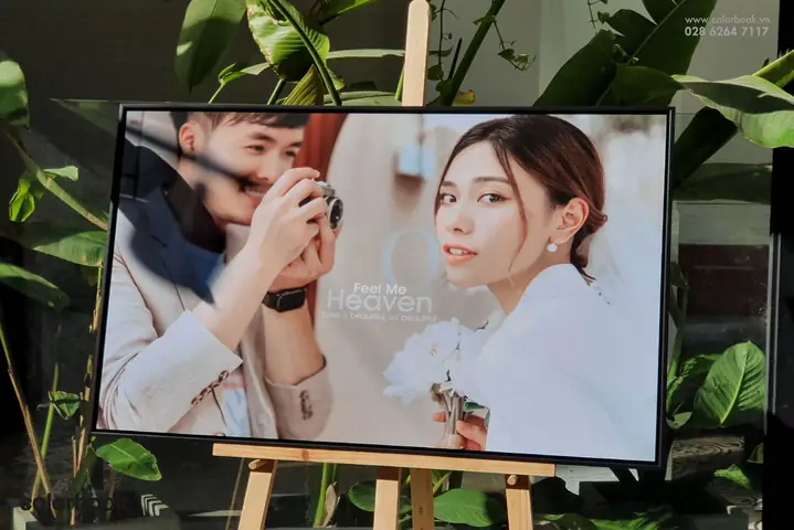 Ảnh Cưới Mica Treo Tường