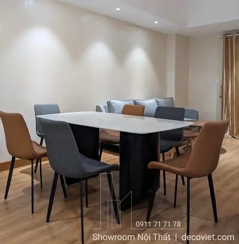 ▪ Thiết Kế Bàn Ăn Mặt Đá Sang Trọng, Hiện Đại, Đẳng Cấp