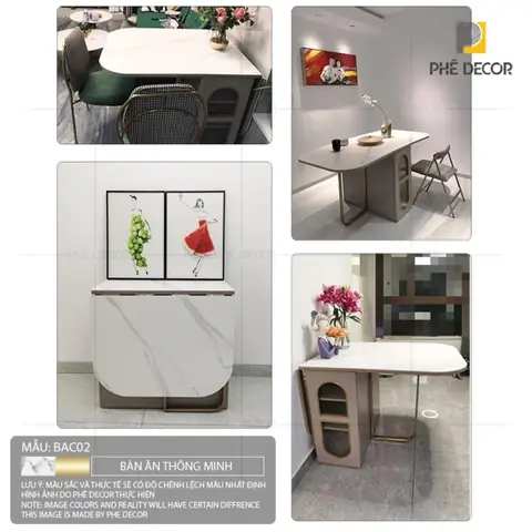 Bàn Ăn Thông Minh Gấp Gọn Bàn Ăn Thông Minh Gấp Gọn