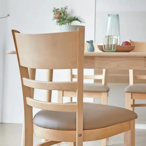Bộ Bàn Ăn 4 Ghế Gỗ Tự Nhiên – Thiết Kế Bắc Âu, Hiện Đại & Tối Giản