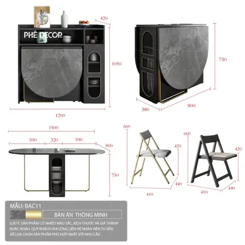 Kích Thước Mở Rộng Gấp Gọn Linh Hoạt Kích Thước Mở Rộng Gấp Gọn Linh Hoạt