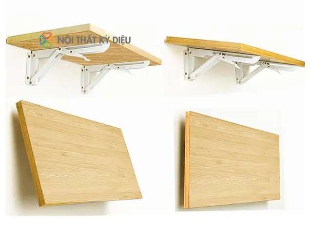 Bàn Làm Việc Gấp Treo Tường