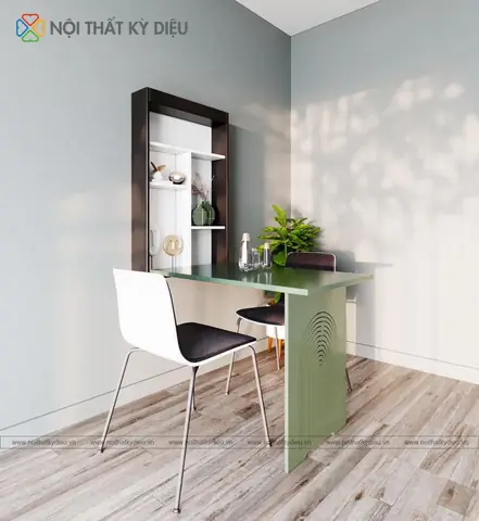 Bàn Treo Tường Có Hộc