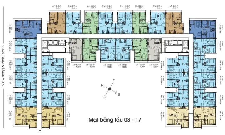 Mặt Bằng Dự Án Sunview Town