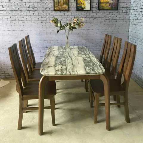 Các Mẫu Bàn 6 Ghế Đẹp Nhất Hiện Nay