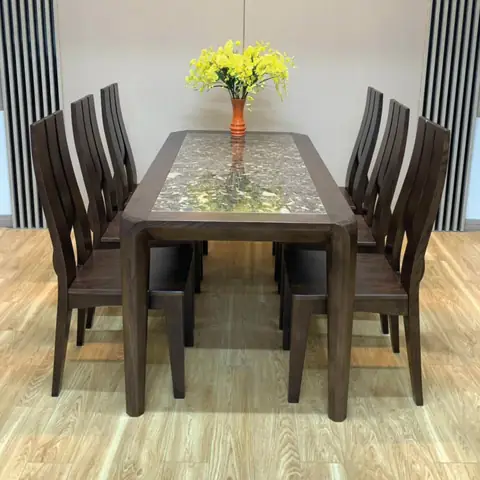 Các Mẫu Bàn 6 Ghế Đẹp Nhất Hiện Nay