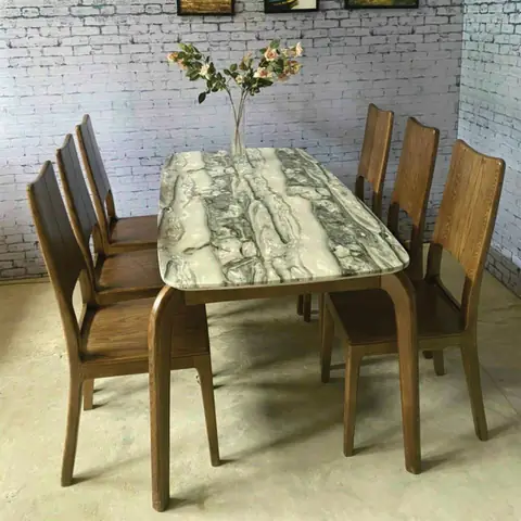 Các Mẫu Bàn 6 Ghế Đẹp Nhất Hiện Nay