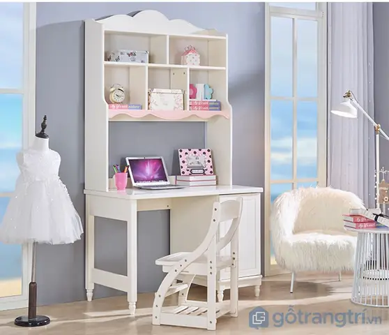 Bàn Học Trắng Hàn Quốc Thời Thượng