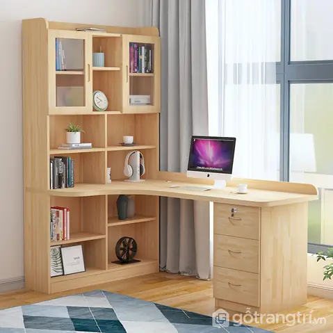 Chất Lượng Đầy Ấn Tượng Của Bàn Học Liền Giá Sách Tiện Lợi Cho Bé Ghs-4952