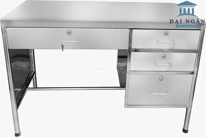 Đặc Điểm Cấu Tạo Bàn Làm Việc Inox