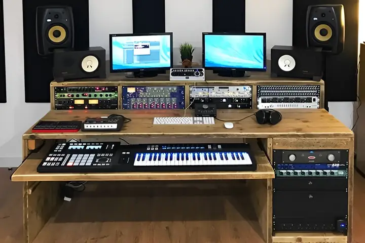 Bàn Phòng Thu Gỗ