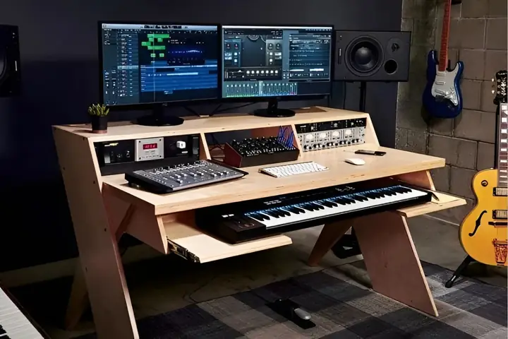 Bàn Phòng Thu Gỗ