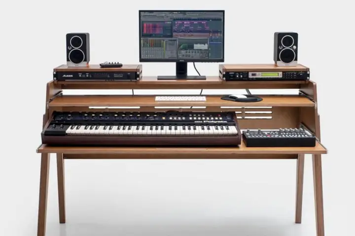 Bàn Phòng Thu Có Hộc Kéo Đàn