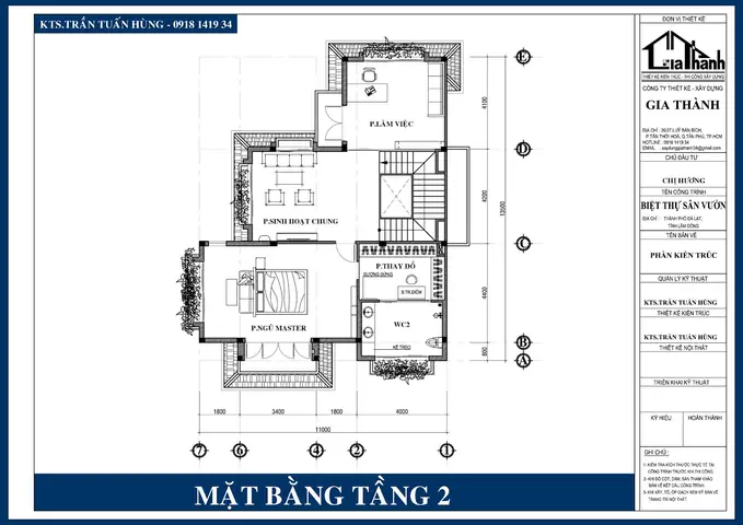 Bản Thiết Kế Biệt Thự
