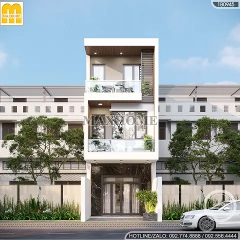 Bản Thiết Kế Nhà Ống 3 Tầng