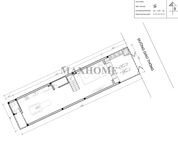 Bản Thiết Kế Nhà Ống 3 Tầng