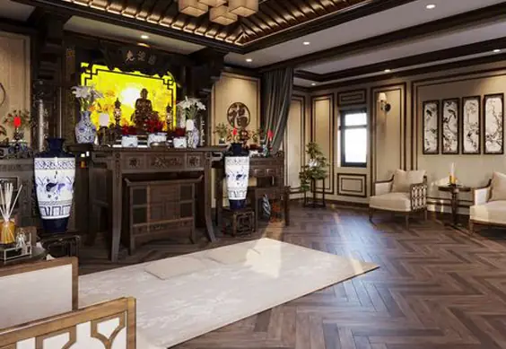 Nếu Ban Thờ Trong Phòng Khách Thì Sao?