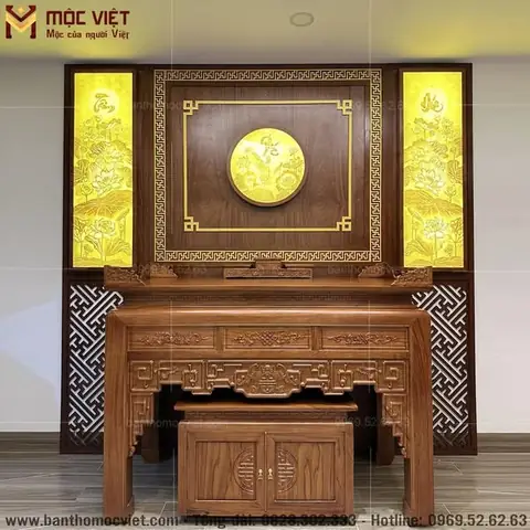 Bàn Thờ Gỗ Cao Cấp