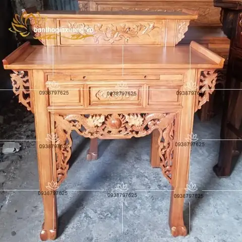 Bàn Thờ Treo Gỗ Gõ Đỏ