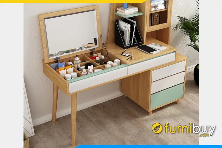 Chất Liệu Gỗ Công Nghiệp Ảnh Hưởng Đến Giá Của Chiếc Bàn Phấn Trang Điểm: