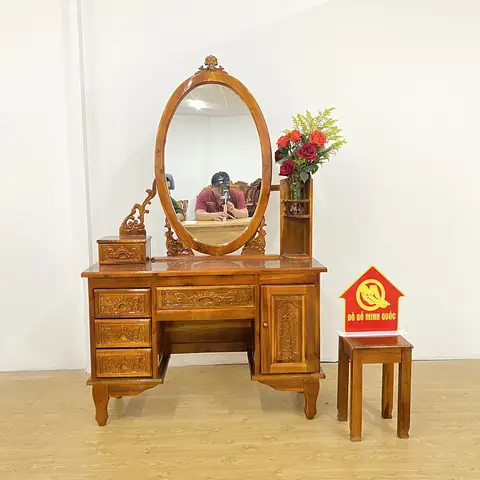Bàn Trang Điểm Gỗ Tràm Sp103