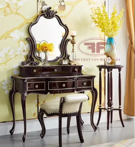 Thương Hiệu:louis Palacemàu Sắc:nâu Pianophong Cách:tân Cổ Điểnkích Thước Bàn/ghế:1180*470*790mm/ 520*580*600mmmã Sp:2803lpxuất Xứ:nhập Khẩuchất Liệu:sơn Lacquer 7 Lớpbảo Hành:1 Năm, Bảo Trì Suốt Quãng Đời Sản Phẩm