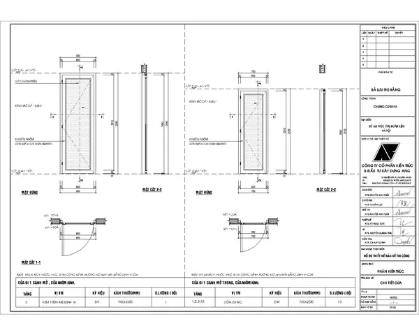 Chia Sẻ Một Số Bản Vẽ Kiến Trúc Trong Hồ Sơ Thiết Kế Chung Cư Mini 5 Tầng Tân Cổ 100m2