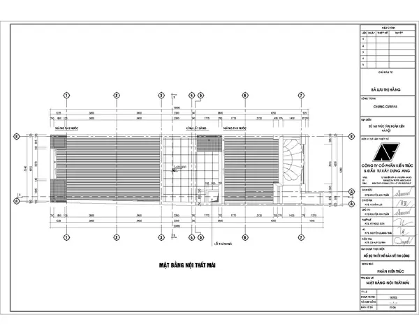 Chia Sẻ Một Số Bản Vẽ Kiến Trúc Trong Hồ Sơ Thiết Kế Chung Cư Mini 5 Tầng Tân Cổ 100m2