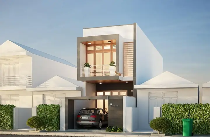 Nhà 2 Tầng 4 Phòng Ngủ 5×20