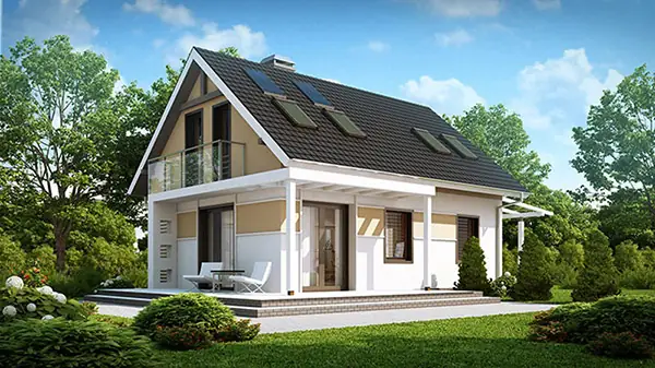 Bản Vẽ Nhà Cấp 4 Có Gác Lừng 4×12 Đẹp Tinh Tế Bản Vẽ Nhà Cấp 4 Có Gác Lừng 4×12 Đẹp Tinh Tế