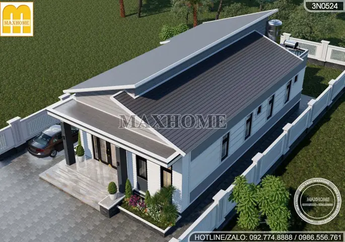 Bản Vẽ Nhà Mái Lệch Bản Vẽ Nhà Mái Lệch