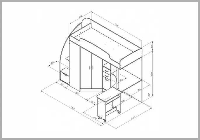 Một Số Bản Vẽ Thiết Kế Giường Tầng Một Số Bản Vẽ Thiết Kế Giường Tầng